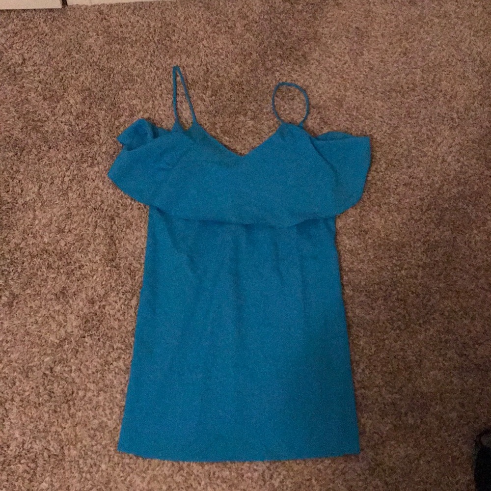 Blue dress